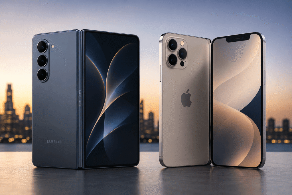 Samsung's Galaxy Z Fold Apple's Foldable