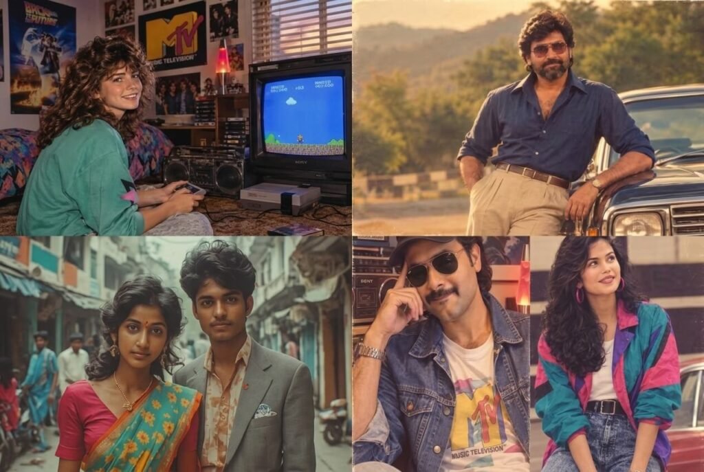 1980s AI photo trend