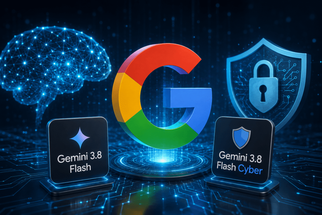 Google Gemini 3.8 Flash and Flash Cyber AI model interface