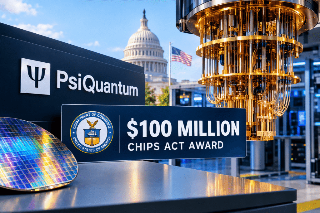 PsiQuantum CHIPS Act award