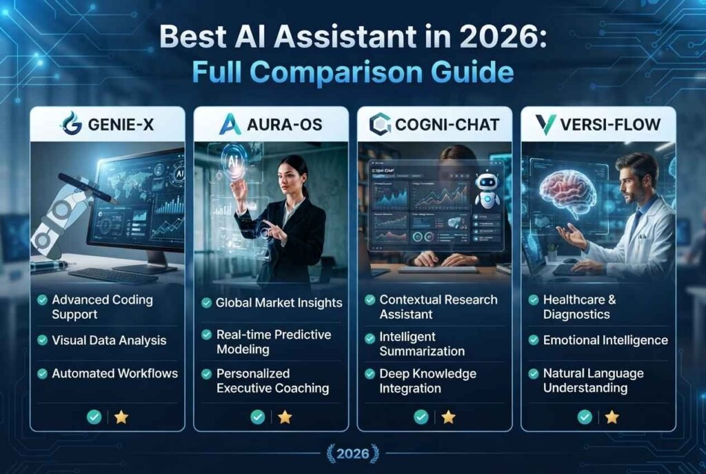 Best AI assistant comparison 2026