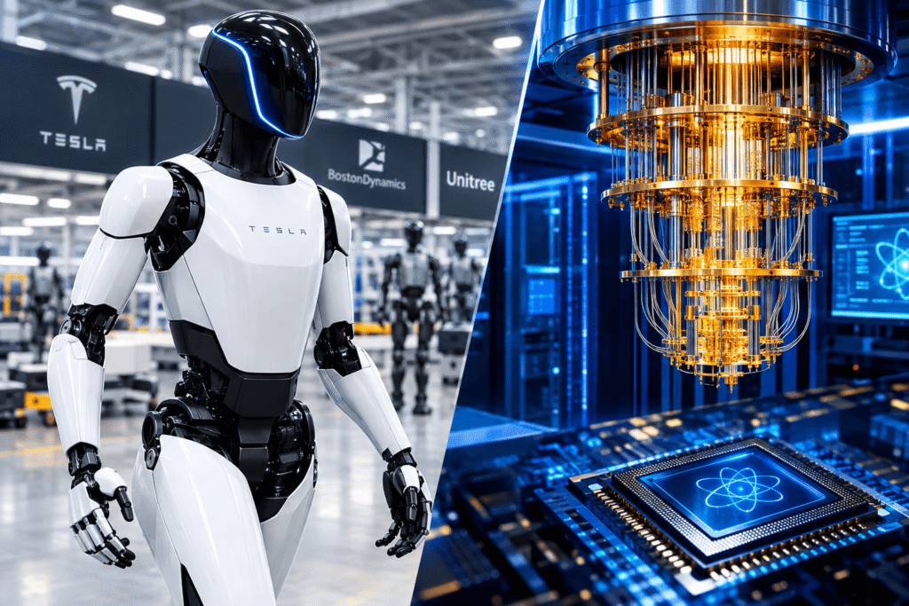 humanoid robots quantum computing 2026