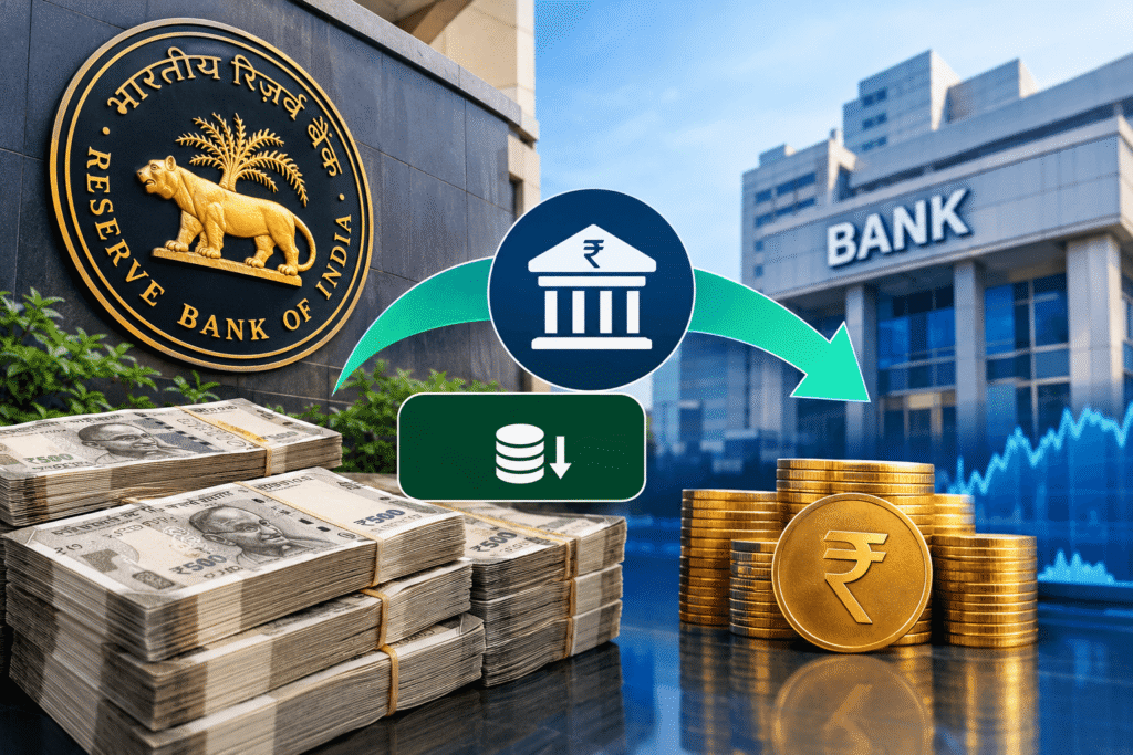 RBI overnight cash withdrawal auction and banking liquidity explained