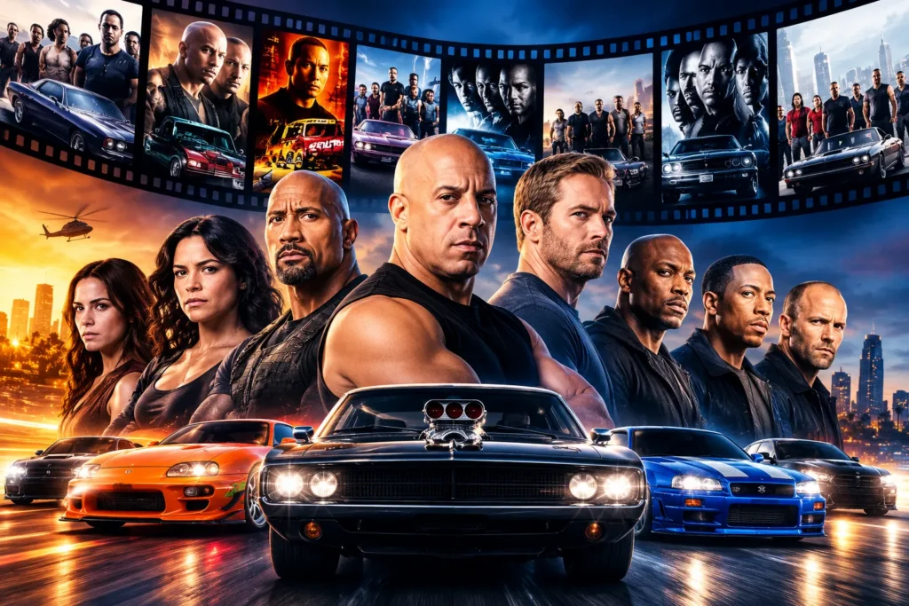 fast and furious movies in order